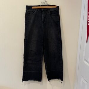 Banana Republic Dark Wide-Leg Jeans